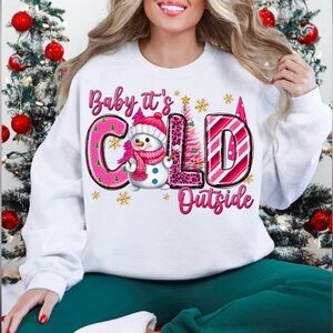 Graphic Christmas Sweatshirt